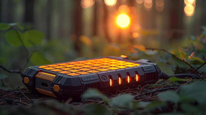 Solar charging reading light