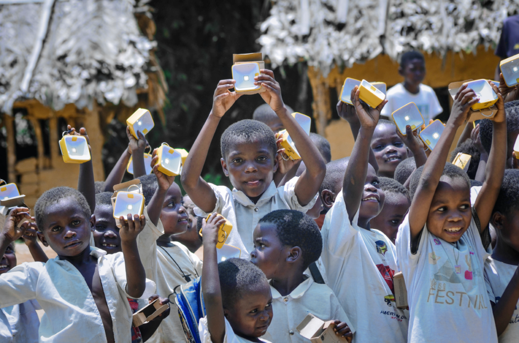 solar-powered reading light